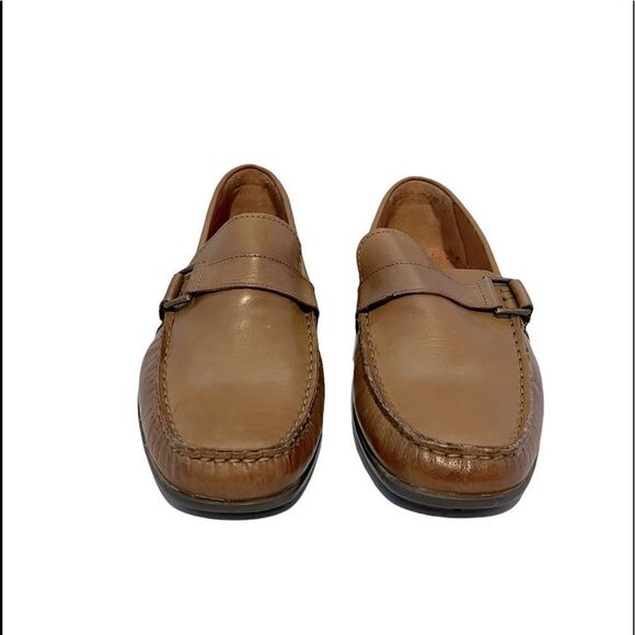 Men’s Giorgio Brutini Le Glove Brown Leather Driving Loafers Size 10 NWOT - Picture 3 of 9